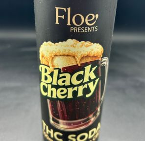 Black Cherry Soda - 100mg THC/ 10mg CBD - Floe