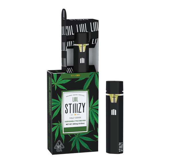 STIIIZY | AIO Vape | .5g | Distillate | LIIIL 1:1 CBD/THC | Juicy Melon