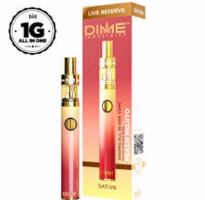 Dime - 1g AIO Live Reserve (Peach Mojito)