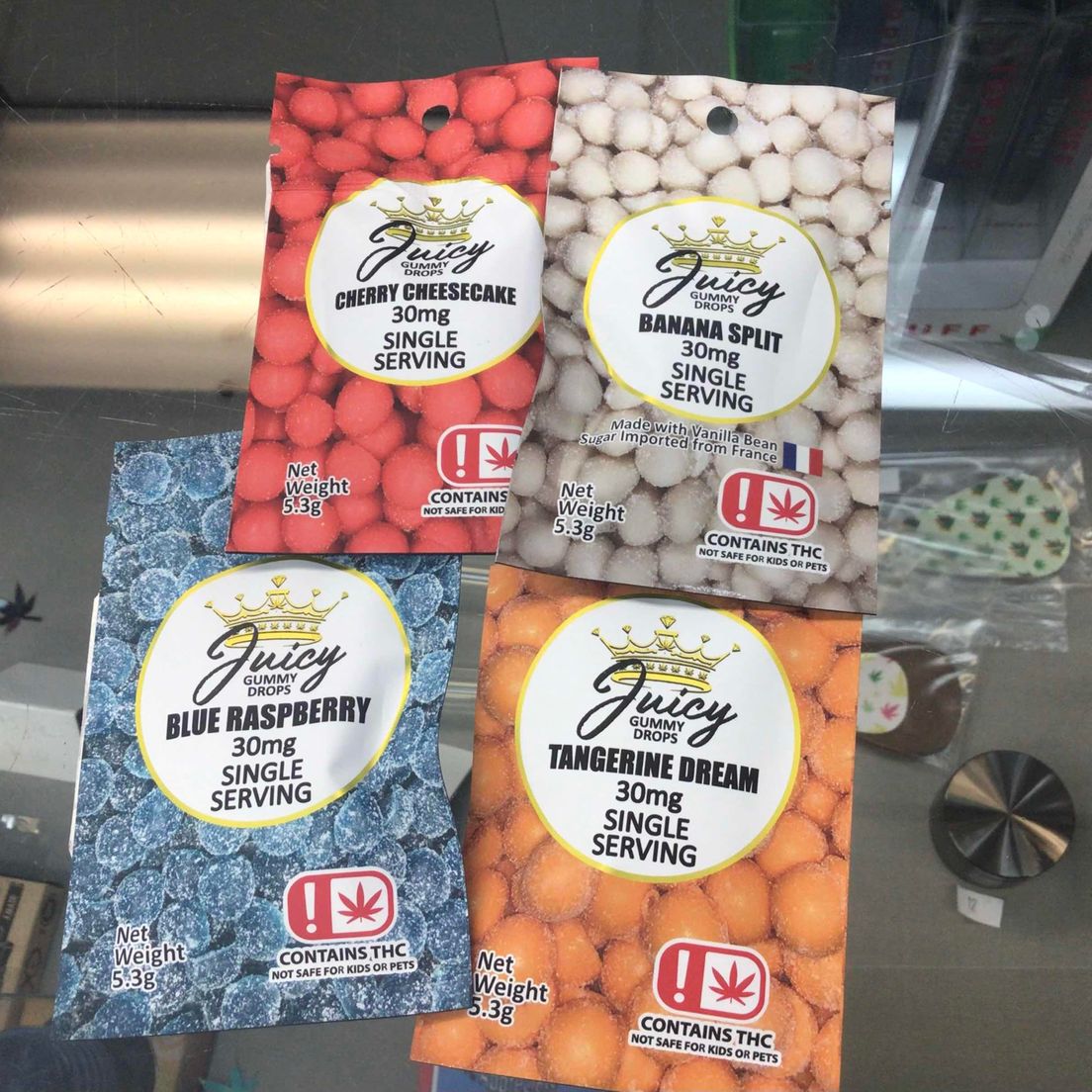 Banana Split 30mg-1 count-Juicy Gummy Drops
