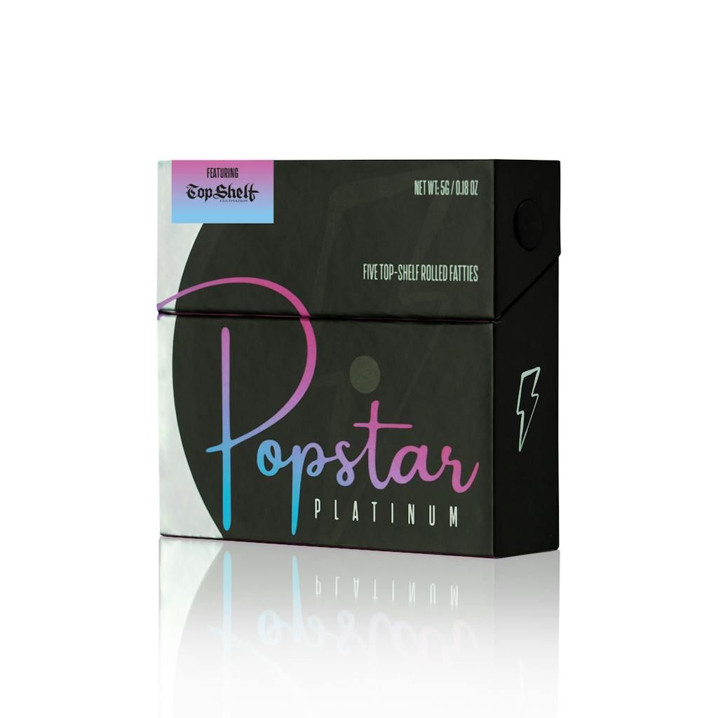 Popstar Platinum - Whoa Si Whoa - Top Shelf Pre Roll 5pk - 5g