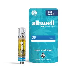 Allswell | Vape Cart | 1g | Live Resin | RS11