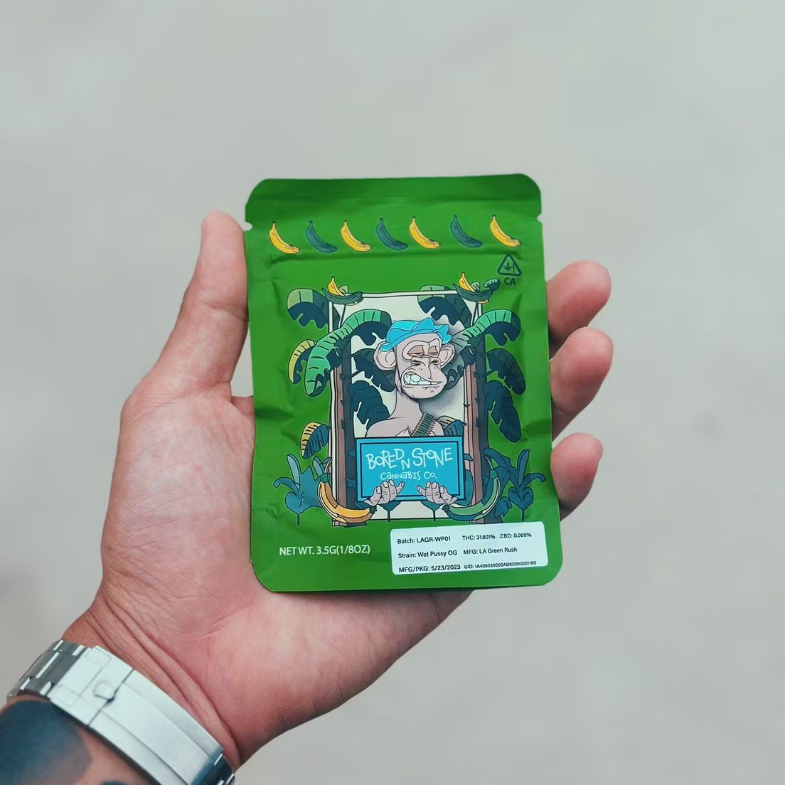 Bored N Stone - Bullet Time - 3.5g Flower