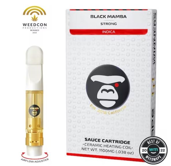 APE Black Mamba 1.1g Sauce Cartridge 96.9%
