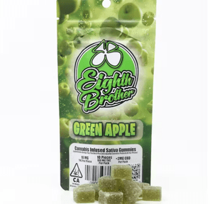 Green Apple Gummies 10 pack - 100 mg