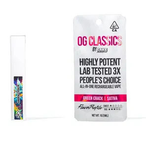 Cake AIO Vape OG Classics Green Crack 1g