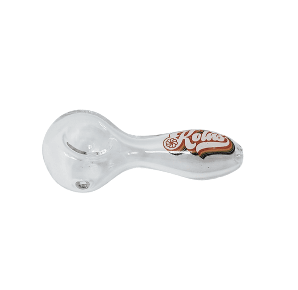 Kolas Branded Pipe 70's Logo Clear