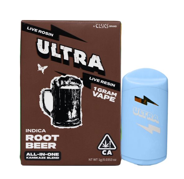 Ultra- Root Beer Kamikaze Blend Live Rosin/ Live Resin AIO (I)