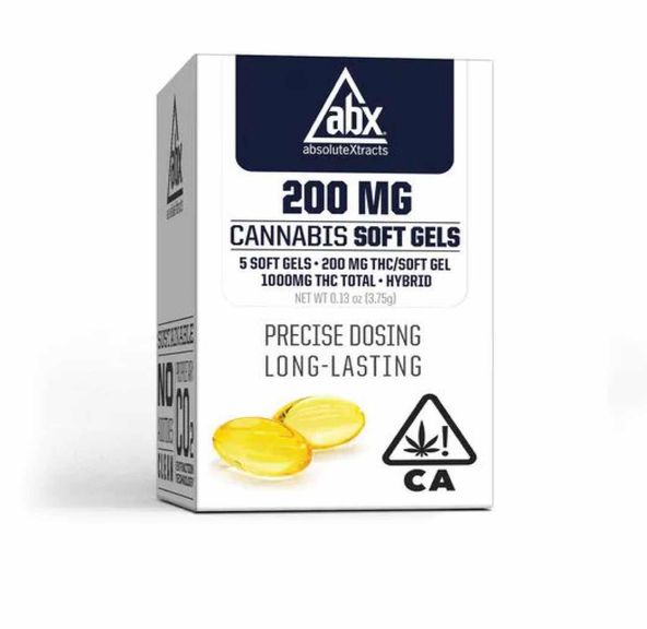 [ABX] THC Soft Gels - 200mg - 5ct