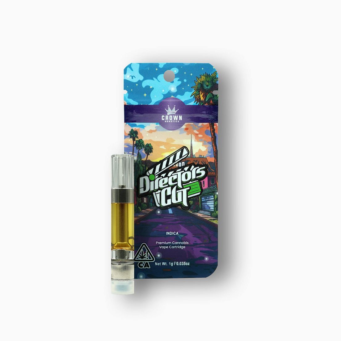 Crown | Vape Cart | 1g | Distillate | Director's Cut