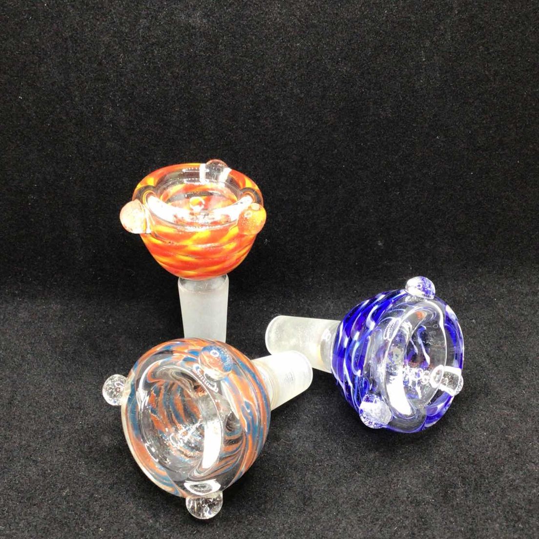 14MM MALE GLASS ON GLASS BOWL