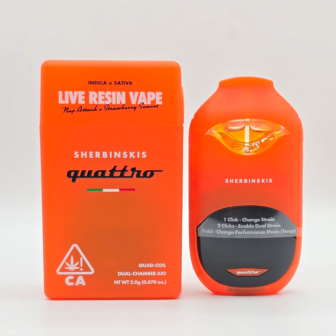 Sherbinski - Disposable - Nap Attack x Strawberry Sunset - 2G at