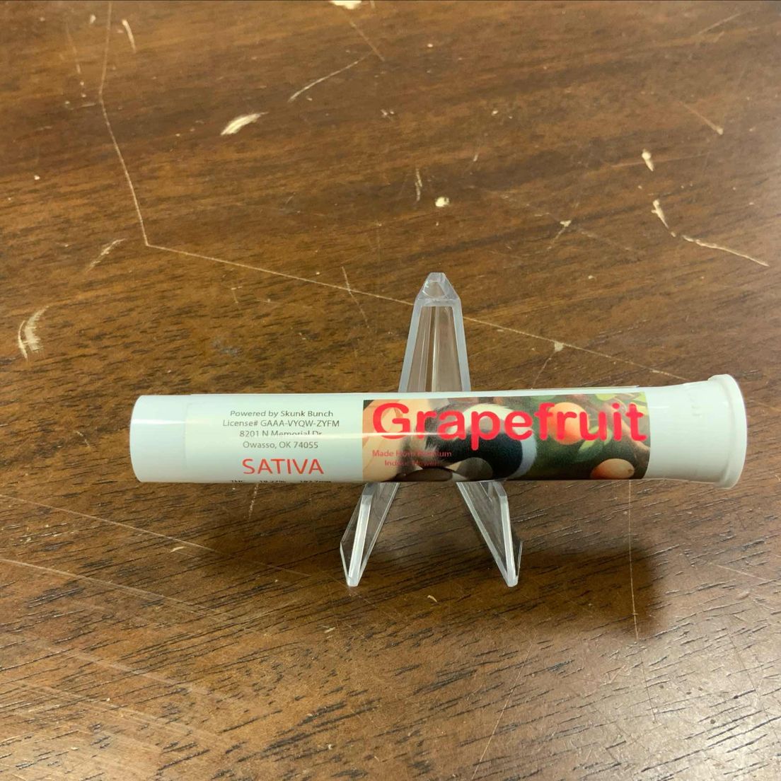Grapefruit Skunk Bunch Preroll 1g
