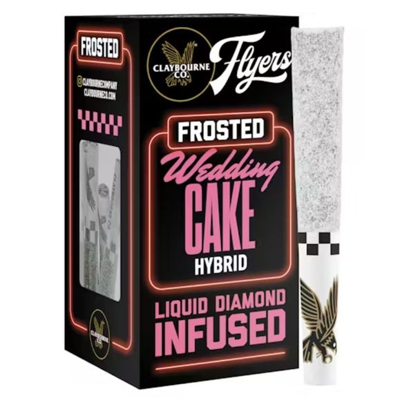 Wedding Cake - Diamond Frosted Flyers Pre-Rolls