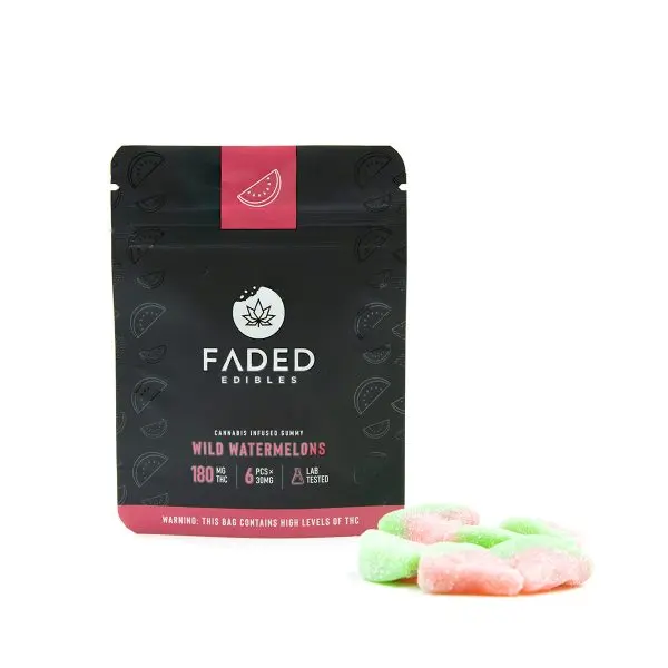 Faded Wild Watermelons 180mg