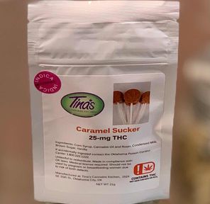 Caramel Apple-Flavored Sucker I 25mg