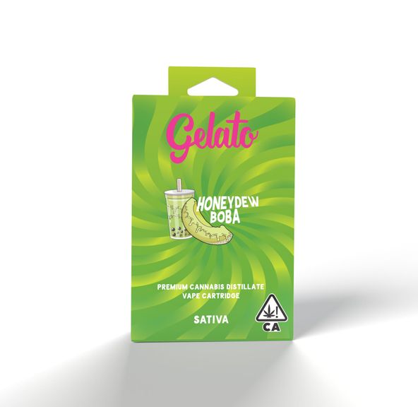 Gelato Flavor Cartridge Honeydew Boba 1g