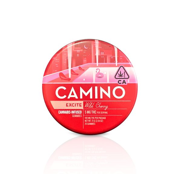 Camino Wild Cherry Gummies - 100mg