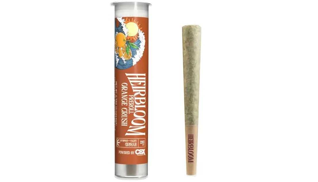 Heirbloom by CBX- Orange Crush Preroll .75g (SH)