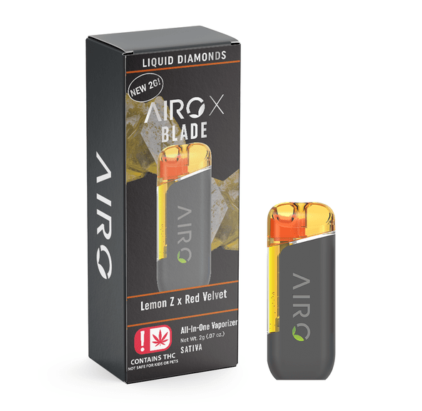 AIRO LEMON Z X RED VELVET LIQUID DIAMOND DISPOSABLE 2G