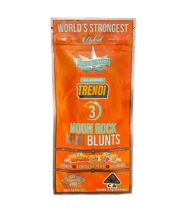 Presidential Moon Rock Mini Blunt 3pk Orange Push Pop 2.1g