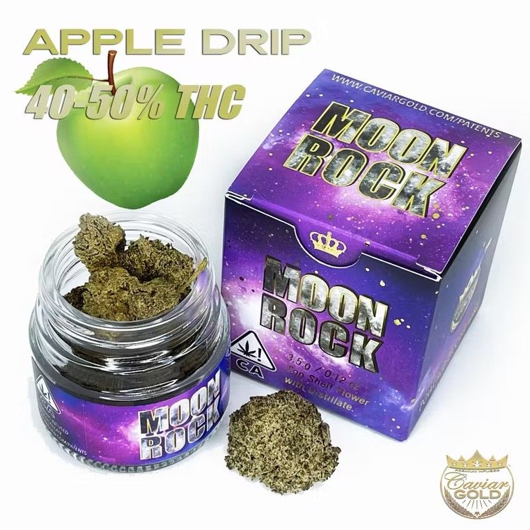 Apple Drip Moon Rock