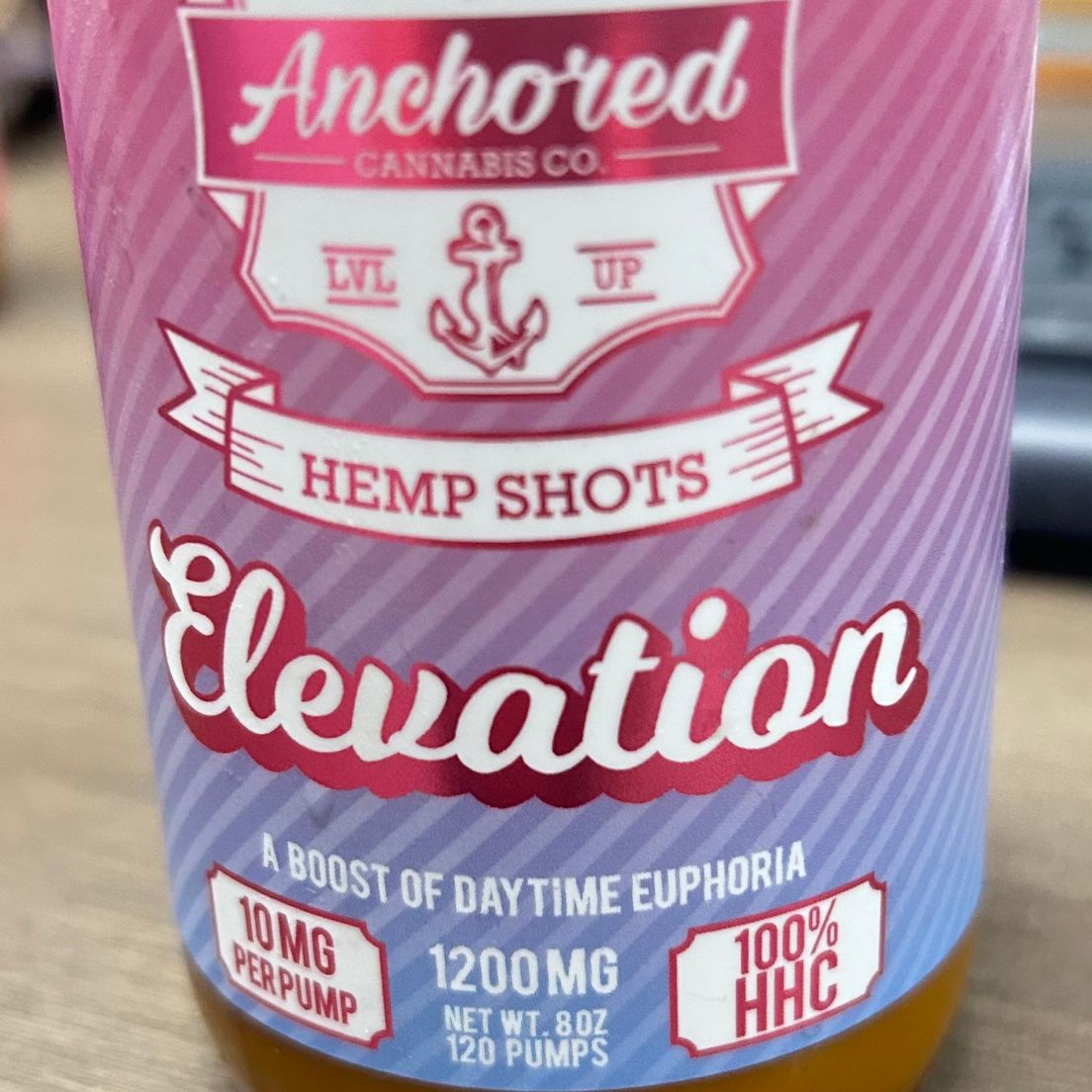 ANCHORED - HEMP SHOTS - ELEVATION -