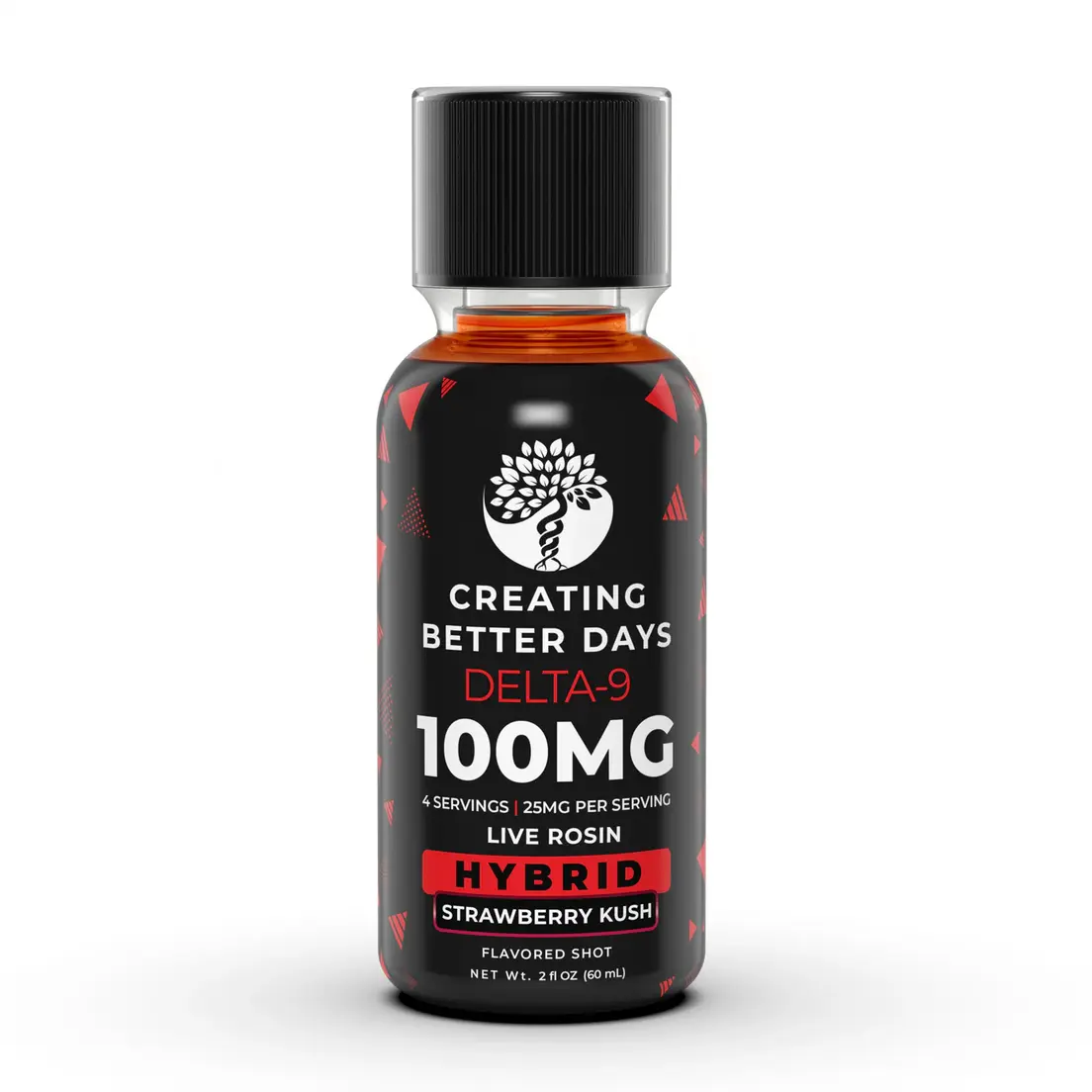 CBDays 100mg THC Shot - Strawberry Kush