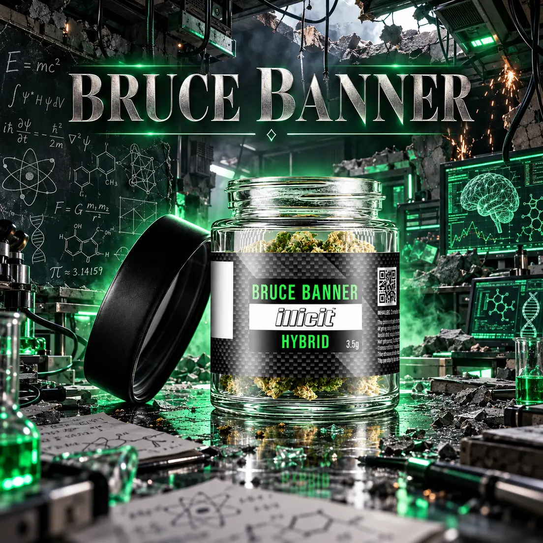 Bruce Banner Flower - 3.5g