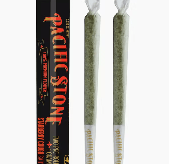 [Pacific Stone] Preroll 2 Pack - 1g - Starberry Cough
