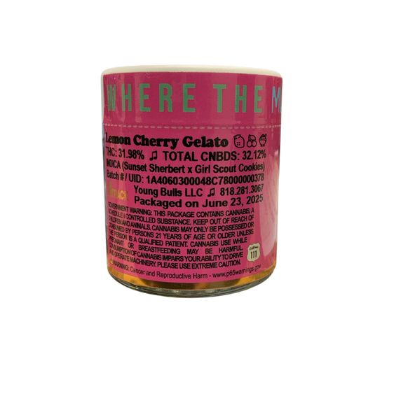 8 Track - Lemon Cherry Gelato 7g Flower