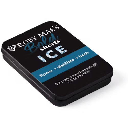 Infused Pre Rolls 5 Pack - Bold Ice Select Shorts (Indica)
