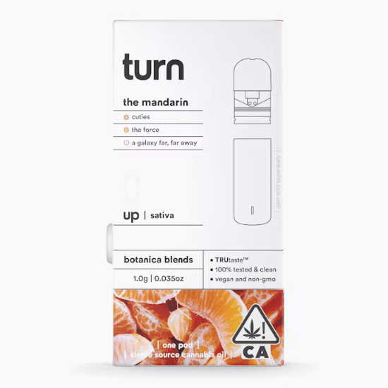 the mandarin (sativa) / botanica blends / pod