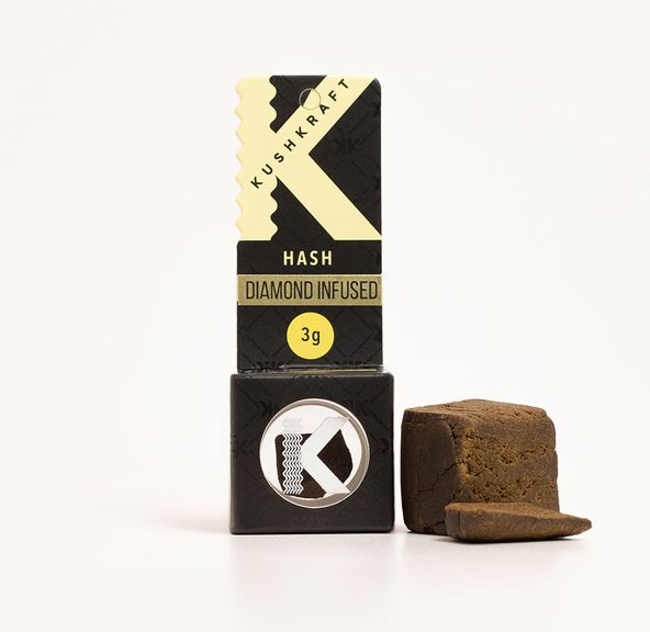 Diamond Infused Hash 3G by KushKraft
