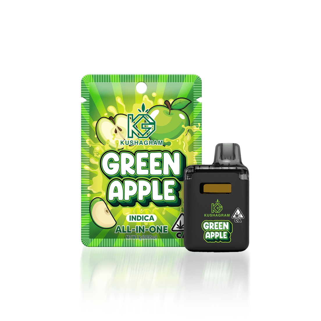 Green Apple AIO Vape