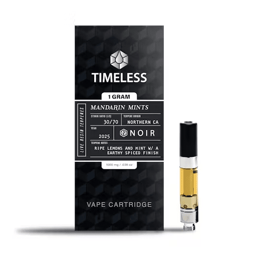 NOIR Mandarin Mints 1000mg Vape Cartridge