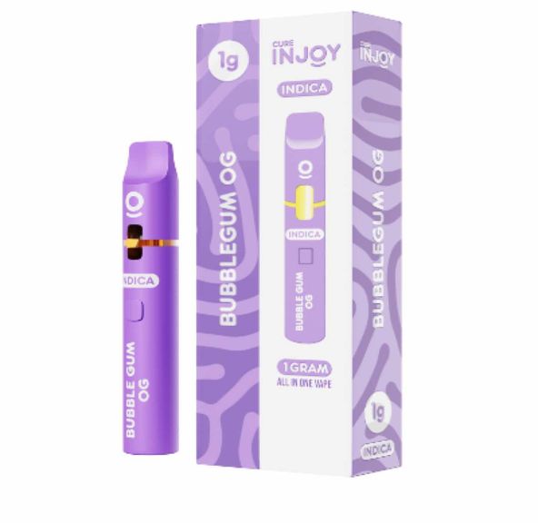 Cure Injoy - 1g Disposable Cartridge - Bubble Gum OG