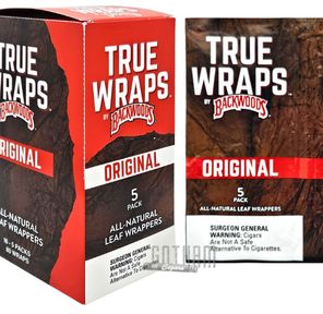 Backwoods True Wraps 5 Pack - Original