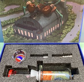 AFG Distribution- Boxer- Grateful Dead x Pulsar- Vapor Vessel & SYF Dab Dish- 9.25"-