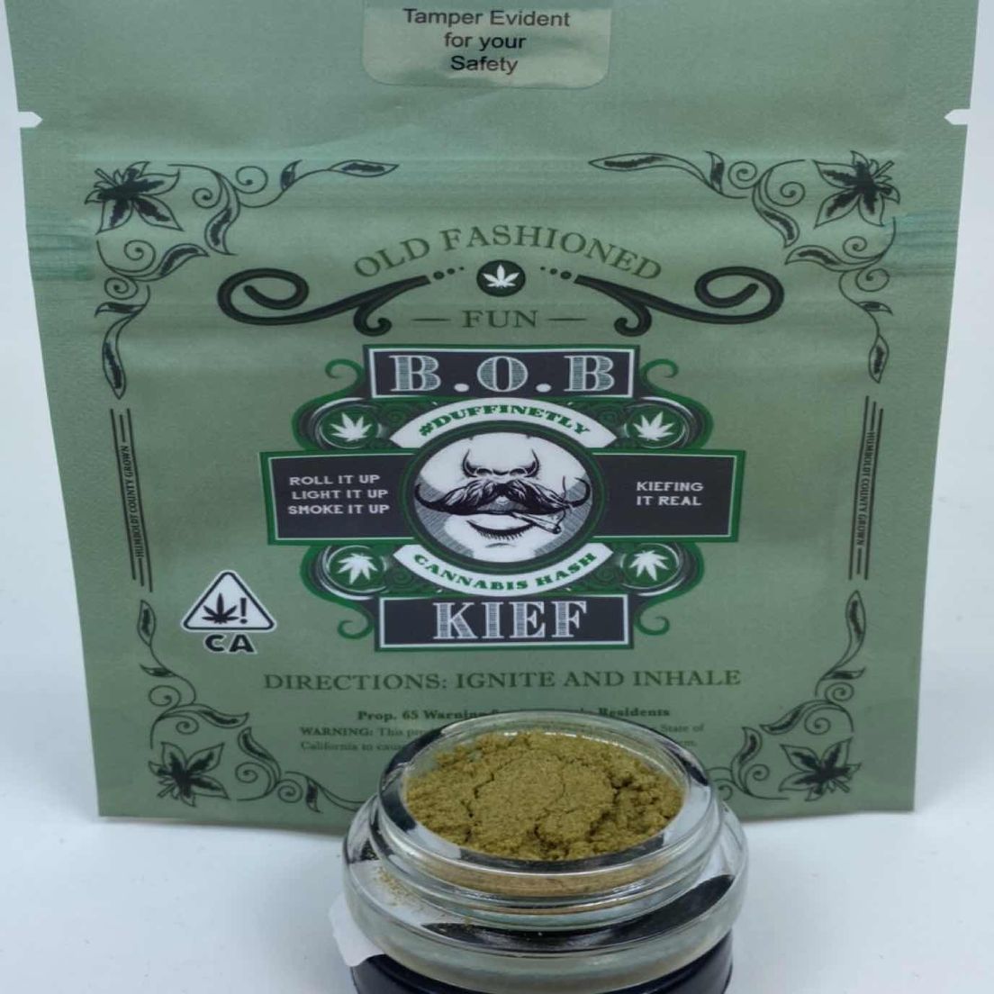 Hippie Crasher (sativa) - 1g KIEF (THC 32%) by BOB Stash