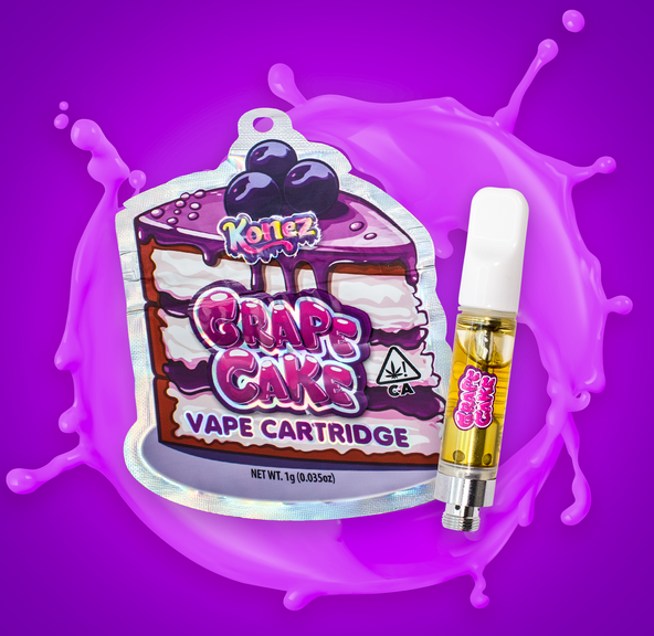 Grape Cake Vape Cartridge 1g - KONEZ