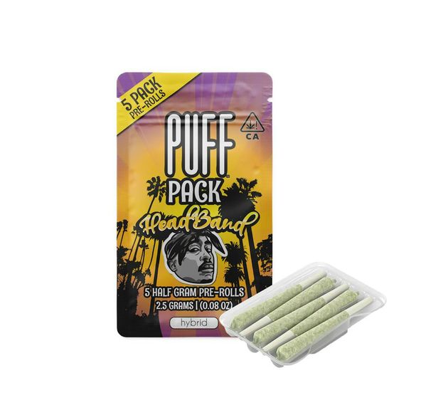 PUFF - Headband - 5pk Prerolls - 2.5g