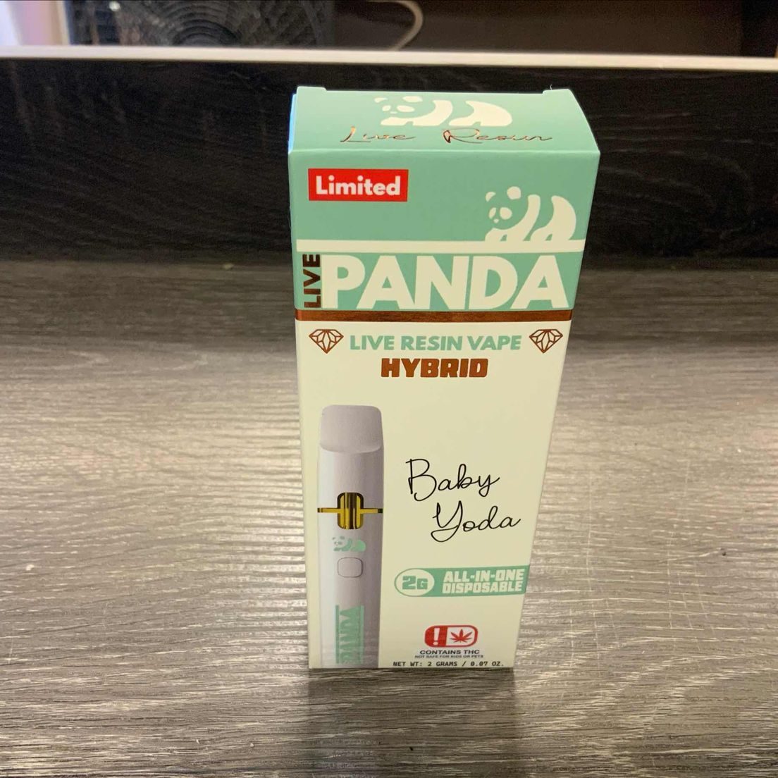 Baby Yoda Live Panda Disposable 2G