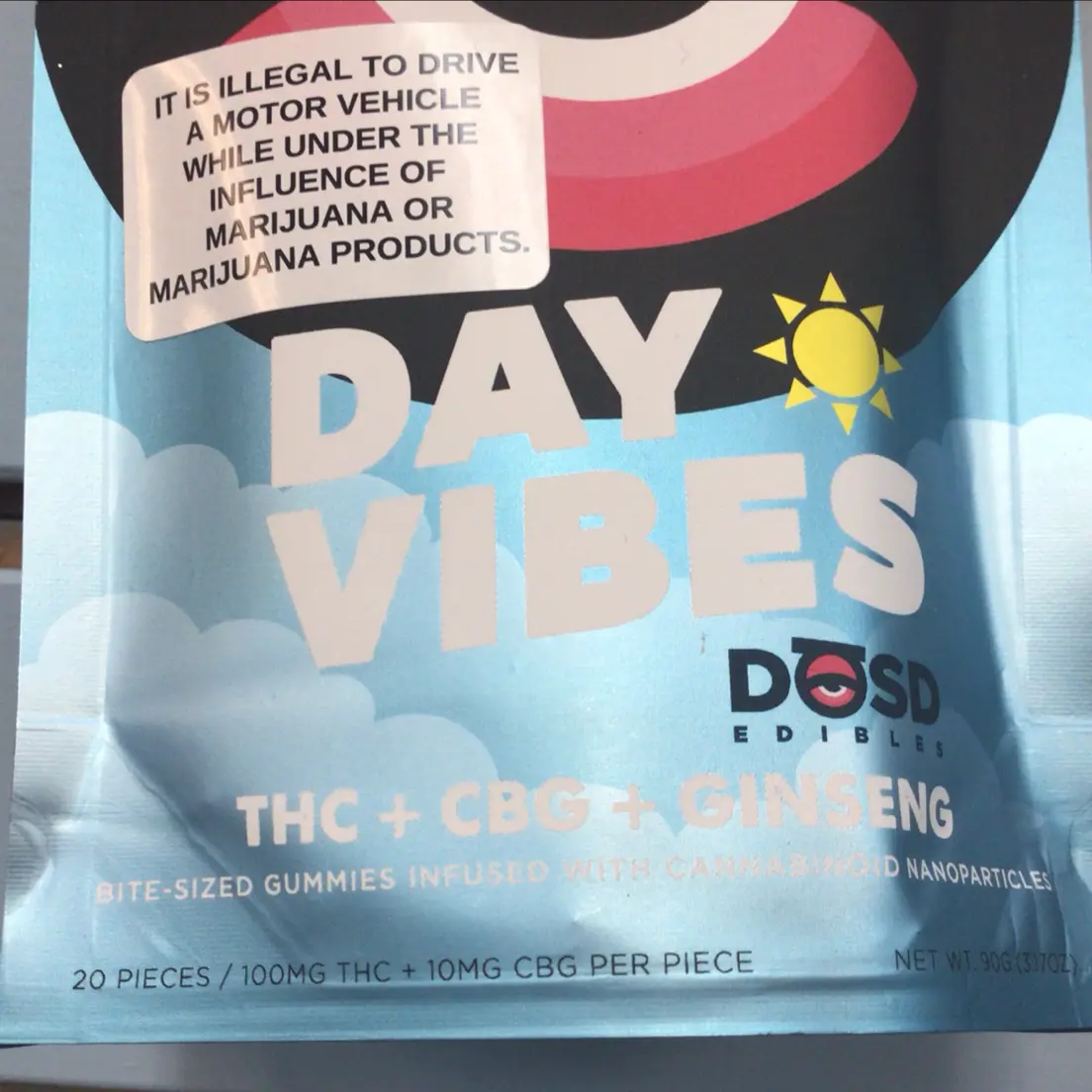 DOSD Day Vibes Watermelon - 2000mg