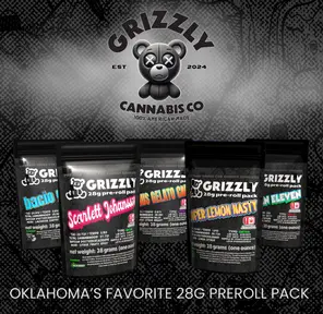 28 Preroll PK | Grizzly | Razzberry OG