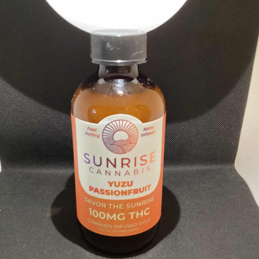 Sunrise Cannabis - Yuzu Passionfruit Juice -100mg