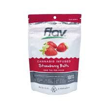 Flav Strawberry Belts 100mg