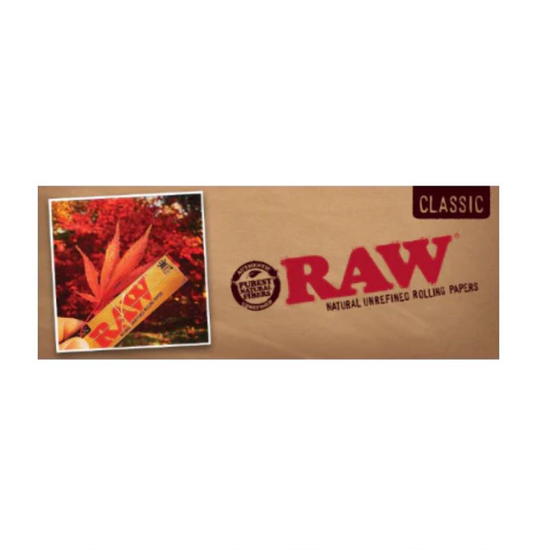 BNB|Raw Classic Natural 1 1/4 Rolling Papers