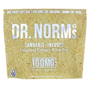 Dr. Norm's - Original Rice Crispy Bar - 100mg