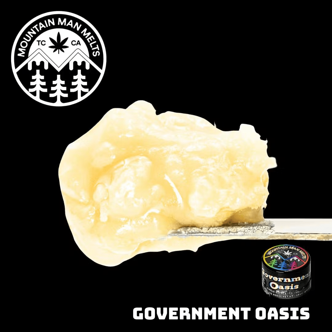 Mountain Man Melts - Government Oasis - 1g Live Rosin
